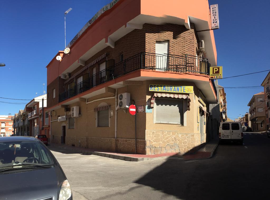 Pension La Linea El Puerto de Mazarrón Kültér fotó