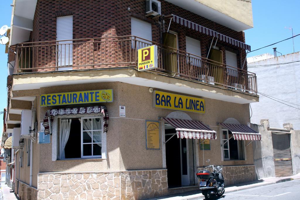 Pension La Linea El Puerto de Mazarrón Kültér fotó